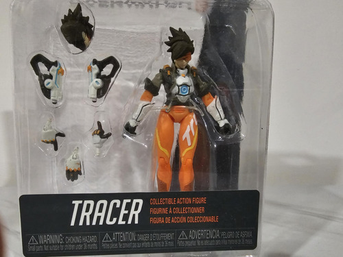 Figura Funko Coleccionable Tracer De Overwatch 2 Articulada (Usado)