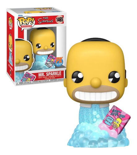 Funko Pop Mr Sparkle 1465 - Simpsons Px - Mr Chispa Homero