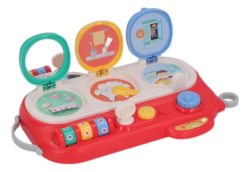 Carrito De Compras Para Niños Con Juguetes De Comida – Set Educativo De Plástico Con 8 Alimentos Y Cajas, Juego De Roles Para Aprender Conteo Y Colores