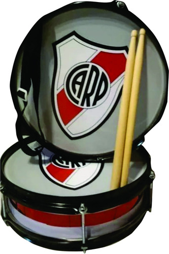 Redoblante De River Con Palos Y Corre 35 Cm Ncf