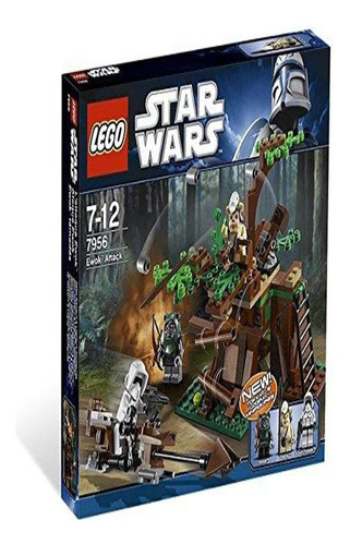 Set Juguete De Construcción Lego Star Wars Ewok Attack 7956