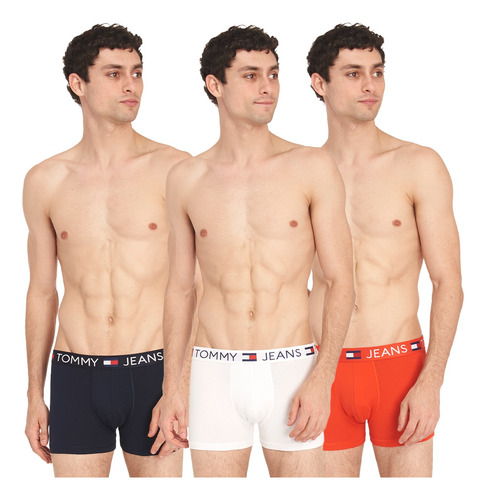 Trunk Tommy Jeans Para Hombre 3 Pack Um0um03290