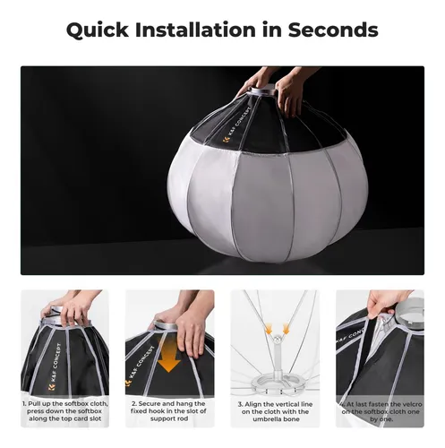 Softbox Linterna De 65cm K&f Concept