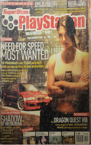 Revista Super Dicas Playstation N 30 Nfs Most Wanted