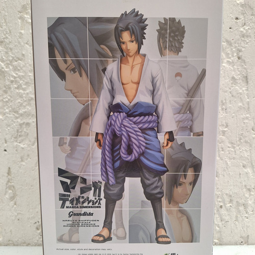 Figura Original Banpresto Naruto Shippuden Sasuke Uchiha (Usado)
