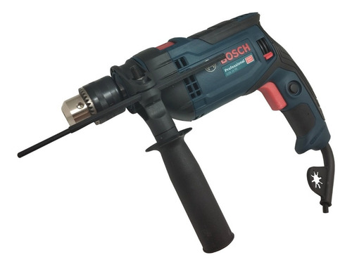 Taladro percutor atornillador eléctrico de 13mm Bosch GSB 16 RE 850W + accesorio con caja de cartón 220V 60hz