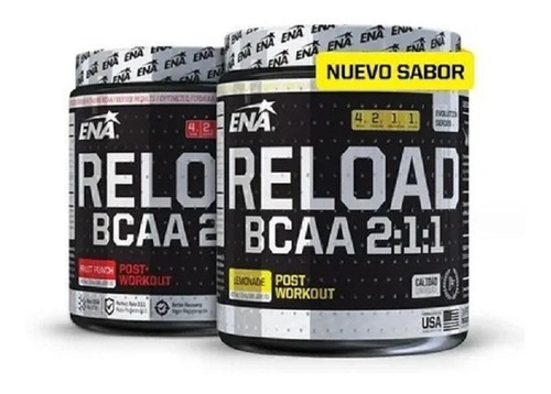Reload (220 Grs) Ena Sport - Post Entrenamiento Recuperación