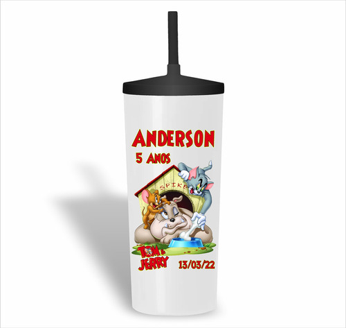 25 Copo Personalizado Tom & Jerry S039 0936