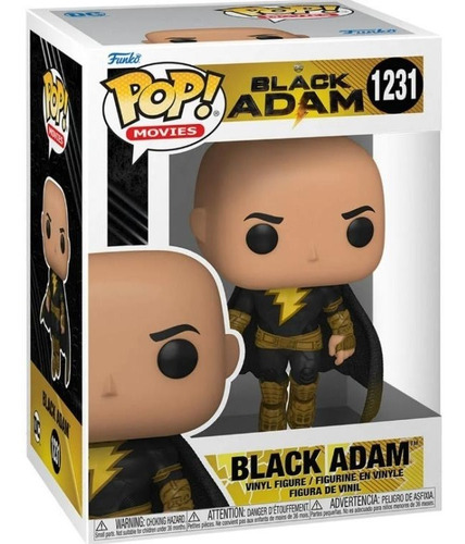 Imagen 2 de 2 de Black Adam Flying Funko Pop