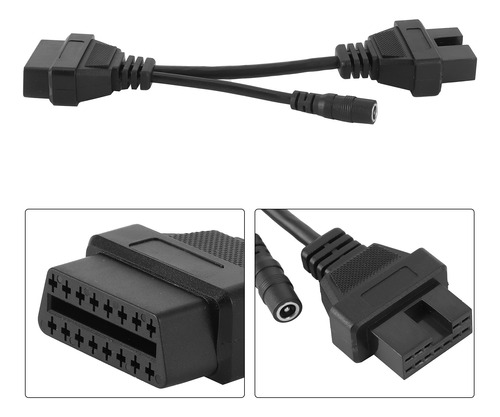 Cable Adaptador De Diagnóstico Obd1 De 12 Pines A Obd2 De 16