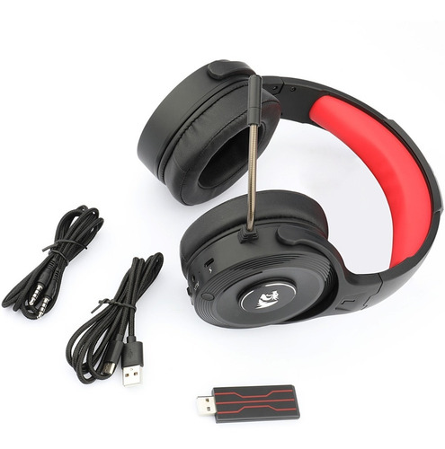 Imagen 9 de 9 de Auriculares Gamer Redragon Pelops H818 Wireless Usb 7.1