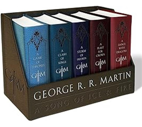 George R. R. Martin's A Game Of Thrones Leather-cloth Boxed 