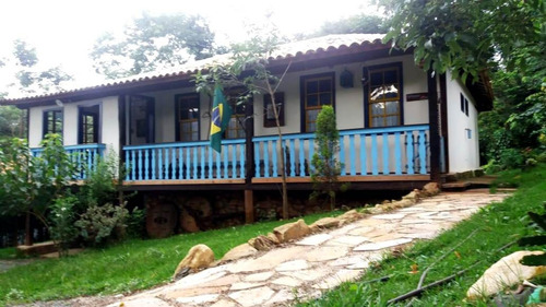 Imagem 2 de 24 de Incrível Casa De Fazenda Dentro Do Condomínio Águas Claras, Em Lote Plano De 1000m2 E Com Vista Da Serra. - 263 - 70121169