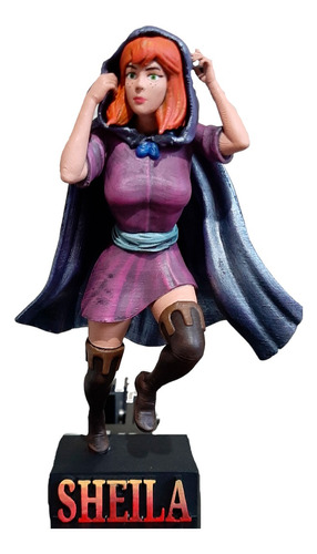 Sheila  (caverna Do Dragão) 20cm - Kaosfera 3d Studios