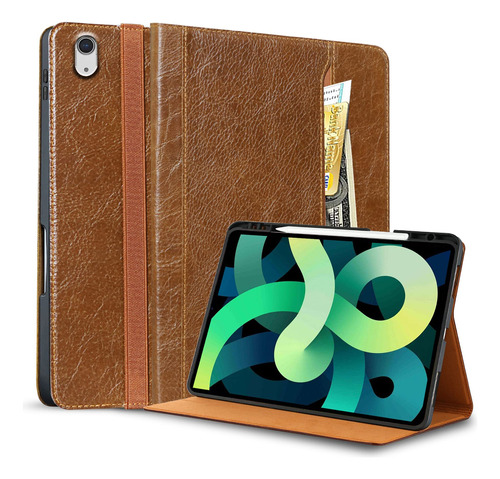 Nanruil Funda Para iPad Mini6 8.3  Protectora Piel Autentica