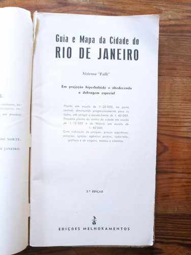 Rio De Janeiro - Guía Y Mapa Da Cidade - Mapa Falk - 3ra. Ed (Usado)