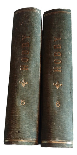 2 Libros Antiguos Hobby--año 1940-1942