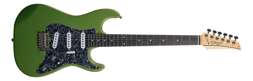 Guitarra Seizi Katana Yoru Sss - Metallic Army Green