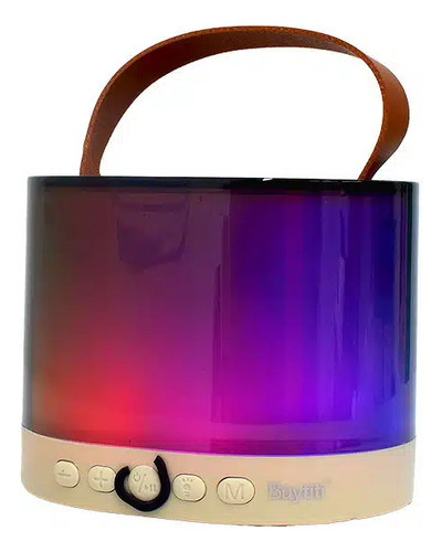 Mini Bocina Karaoke 1 Micrófono Incluido Bluetooth Recargabl