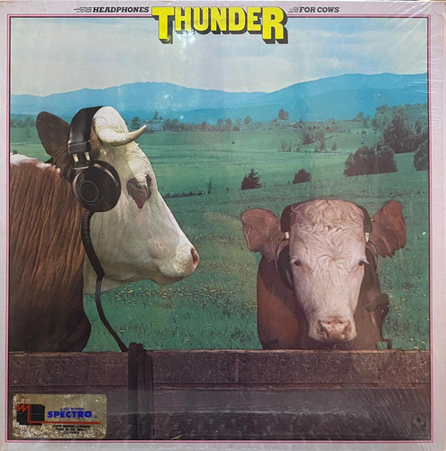 Disco Lp - Thunder / Headphones For Cows. Album (1981)