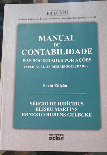 Manual De Contabilidade Das Sociedades Por Ações