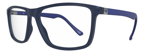 Óculos De Grau Hb Polytech 0367 Matte Ultramarine/blue Demo
