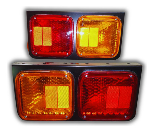 Guias Faros Trasero Camion Juego 2 Piezas Universales