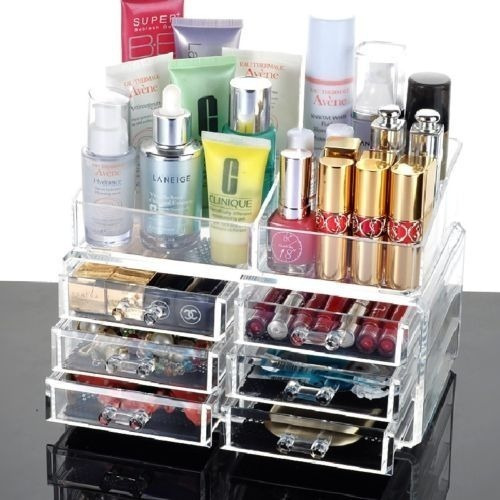 Imagen 3 de 4 de Organizador Cosméticos Maquillaje Joyero De Acrilico 6706