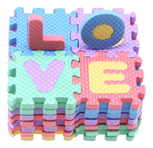 L Puzzle Play Mat Juego De 36 Piezas Juego De Espuma Puzzle