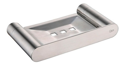 Jabonera Quality Metal Satinado 10 Años Gtia Qm Supreme