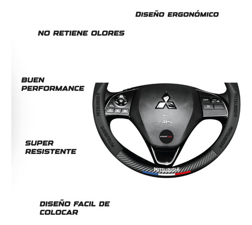 Funda De Volante Premiun Para Mitsubishi
