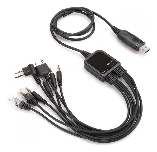 Cable De Programación Usb 8 En 1 For Kenwood, Quanshengcn,