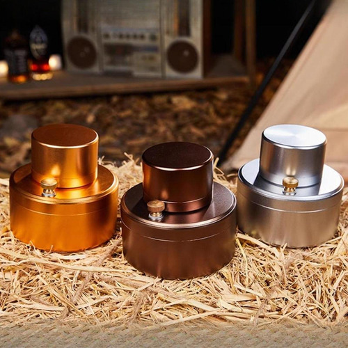 Quemador De Alcohol Ligero, Horno De Campamento, Oro