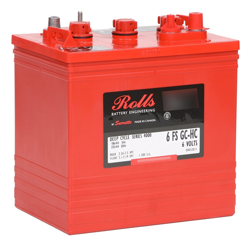 Kit 6 Baterías Rolls 6v 6 Fs Gc Hc (carros De Golf)
