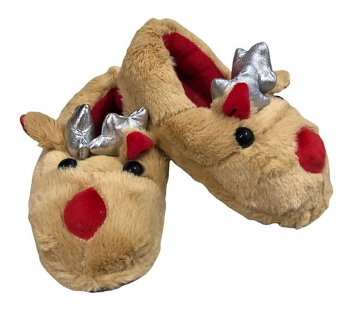 Pantuflas Niños- Niñas Grinch - Reno Navidad