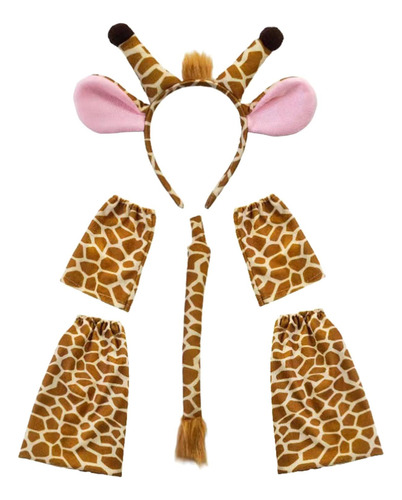Conjunto De Cola Con Orejas De Animales, Diadema, Ciervo