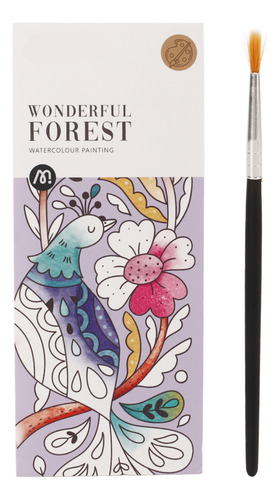 Libro De Acuarela Understatementfantasy Forest
