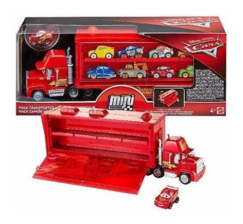 Disney Pixar Cars Mini Racers Mack Transporter