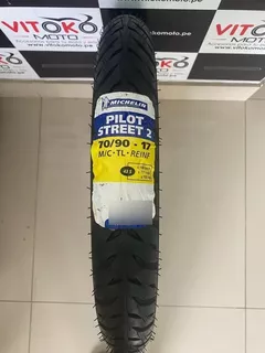 Llanta Michelin Pilot Street 2 70/90/17