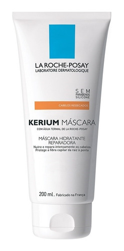 Kerium Máscara Capilar La Roche-posay - Máscara Hidratante Para Os Cabelos 200ml
