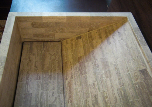 Imagen 4 de 10 de Bacha Travertino Artesanal, Baño, Tesalia - Forma Y Diseño