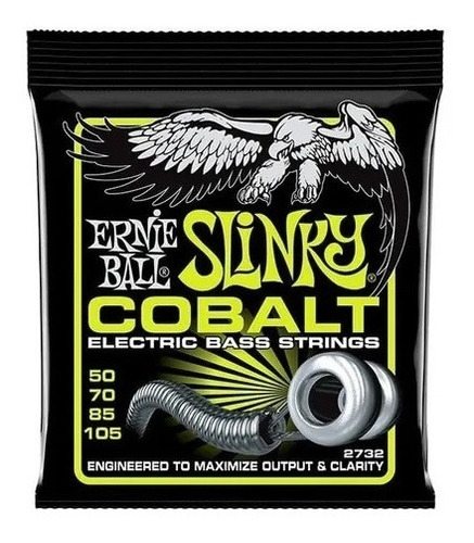 Cuerdas Para Bajo Elec.ernie Ball Reg S.cobalt 50-105 P02732