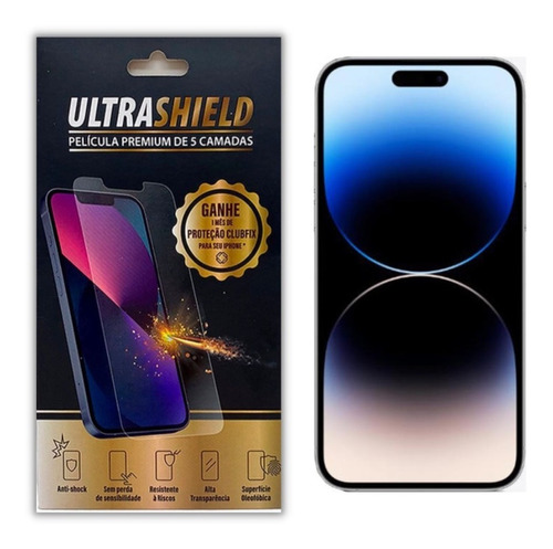 Película iPhone 14 Pro  / Ultrashield - Fibra De Carbono