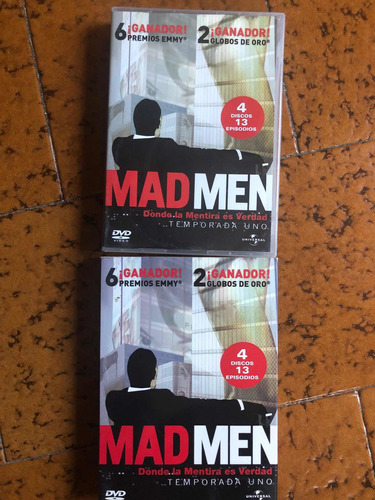 Madmen 3 Dvd Temporada Uno