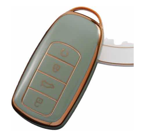 Funda Para Llave Tpu Chirey - Chery Omoda 5 Y Tiggo 8 Verde