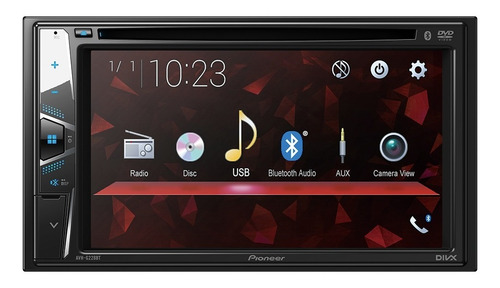 Imagem 6 de 6 de Dvd Player Pioneer Avh-g228bt 6,2 Pol 2din Bt Usb Fm