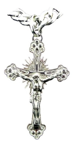 Pingente Crucifixo Em Prata 950 Frete Grátis Cruz Com Cristo
