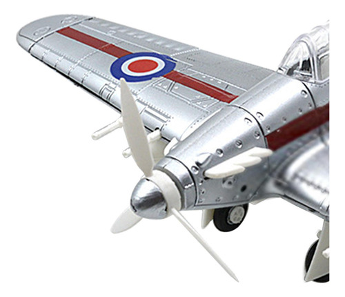 Kits De Construcción 1:48, Modelo De Avión, Regalo Plata