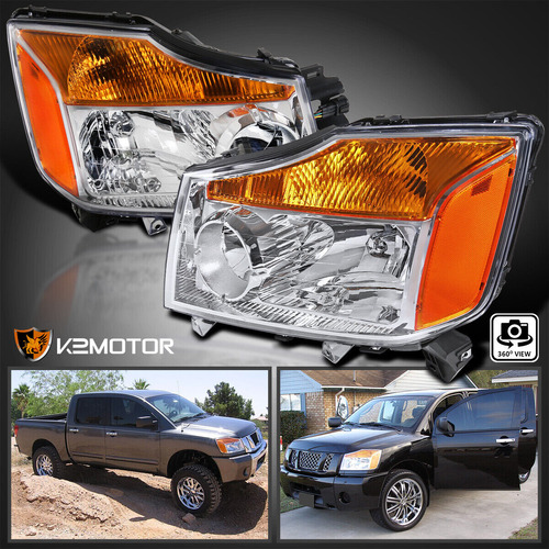 Par Faro Nissan Titan Pro-4x 2014 5.6l