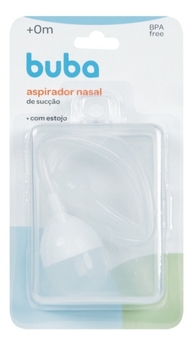 Aspirador de succión nasal para nariz de bebé con funda Buba